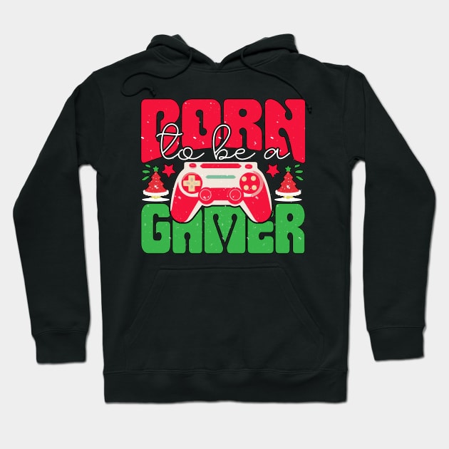 born to be a gamer Hoodie by MZeeDesigns